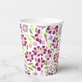 Ditsy floral papieren bekers (Rechts)