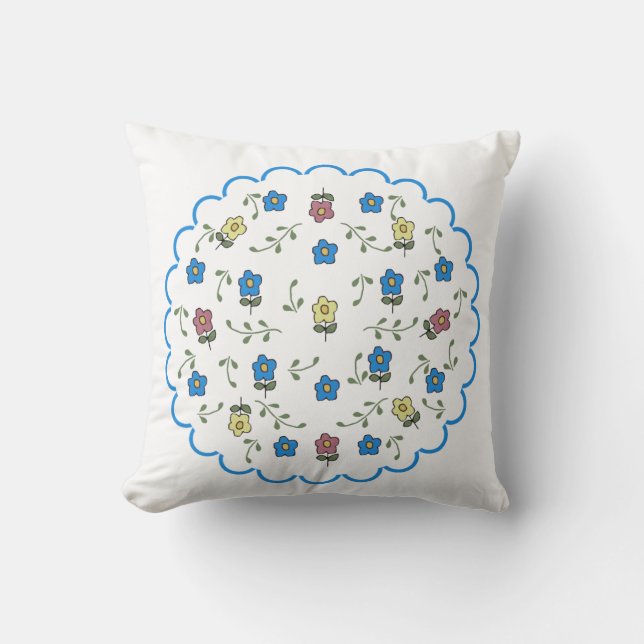 Ditsy Floral Pillow Kussen (Voorkant)