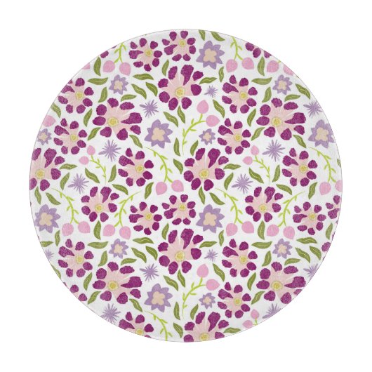 Ditsy floral snijplank (Voorkant)