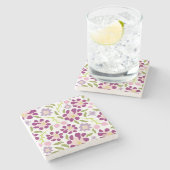 Ditsy floral stenen onderzetter (Zijkant)