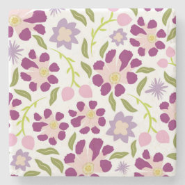Ditsy floral stenen onderzetter