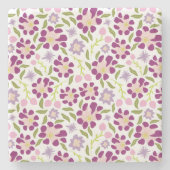 Ditsy floral stenen onderzetter (Voorkant)