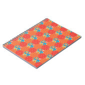 Ditsy Floral, Stripes, Polka Dots Patchwork Notitieboek (Linkerzijde)