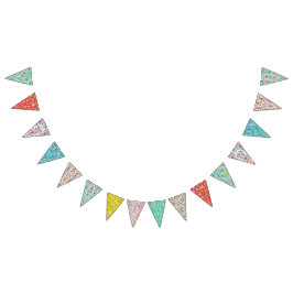 Ditsy Floral Summer Vlaggetjes