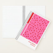 Ditsy Floral Vertical Palette Notebook Notitieboek (Binnen)
