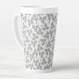 Ditsy Florals in Grey Latte Mok