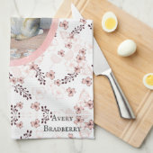  Ditsy Flower Miss Bunny Teatime Theedoek (Quarter Fold)