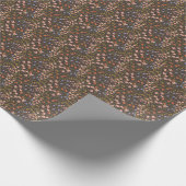 Ditsy Flowers:  Mille-Fleur patroon Cadeaupapier (Hoek)