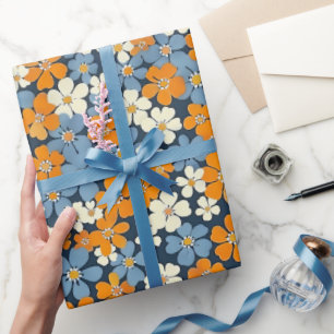 Ditsy Flowers Pattern Cadeaupapier