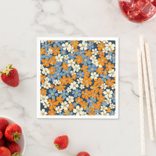 Ditsy Flowers Pattern Servet