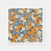 Ditsy Flowers Pattern Servet (Voorkant)