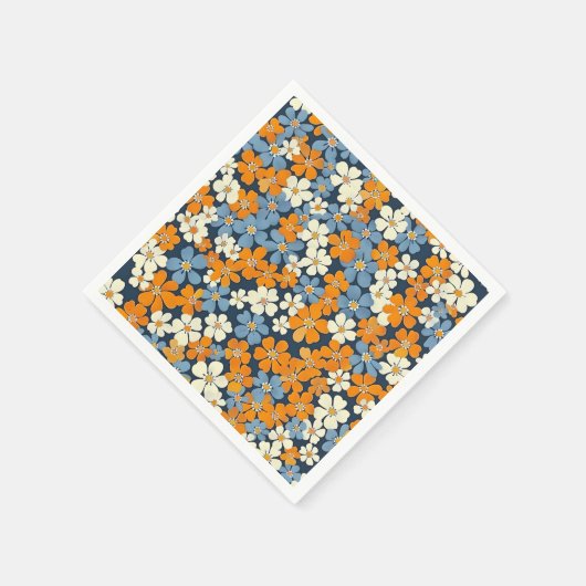 Ditsy Flowers Pattern Servet (Hoek)