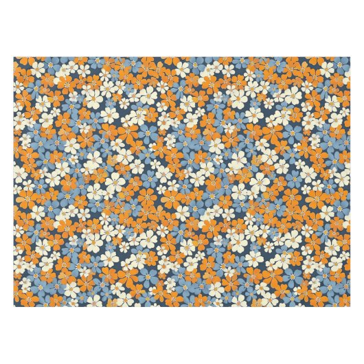 Ditsy Flowers Pattern Tafelkleed (Voorkant (Horizontaal))