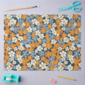 Ditsy Flowers Pattern Tissuepapier (Craft)