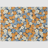 Ditsy Flowers Pattern Tissuepapier (Voorkant)