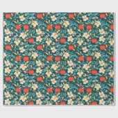 Ditsy fruit - appelbloesems cadeaupapier (Vlak)