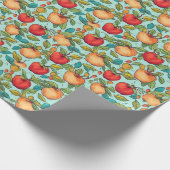 Ditsy fruit - Appels Cadeaupapier (Hoek)