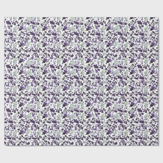 Ditsy fruit - Bessen Cadeaupapier (Vlak)