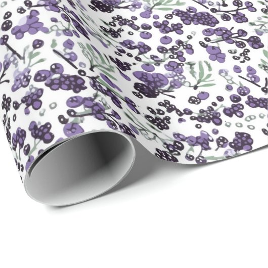 Ditsy fruit - Bessen Cadeaupapier (Rol Hoek)