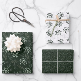 Ditsy Mistletoe Wrapping Paper