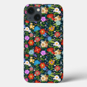 Ditsy naadloze bloemen Patroon-13554 Case-Mate iPhone Case (Achterkant)