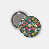 Ditsy naadloze bloemen Patroon-13554 Magneet (Voorkant / Achterkant)