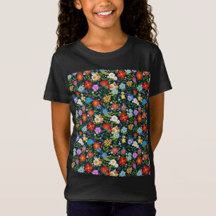 Ditsy naadloze bloemen Patroon-13554 T-shirt