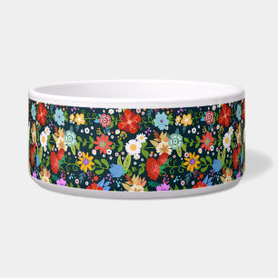 Ditsy naadloze bloemen Patroon-13554 Voerbakje