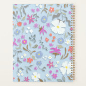 Ditsy Pop Floral Art Personal Family Planner (Achterkant)