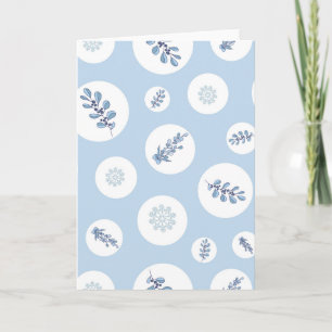 Ditsy sneeuwvlok patroon achtergronden texturen kaart