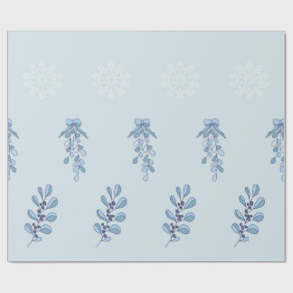 Ditsy sneeuwvlokpatroon achtergronden texturen cadeaupapier