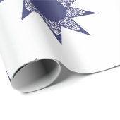 Ditsy Snowflake pattern backgrounds textures Cadeaupapier (Rol Hoek)