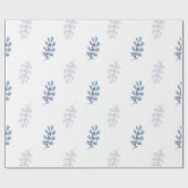 Ditsy Snowflake pattern backgrounds textures Cadeaupapier (Vlak)