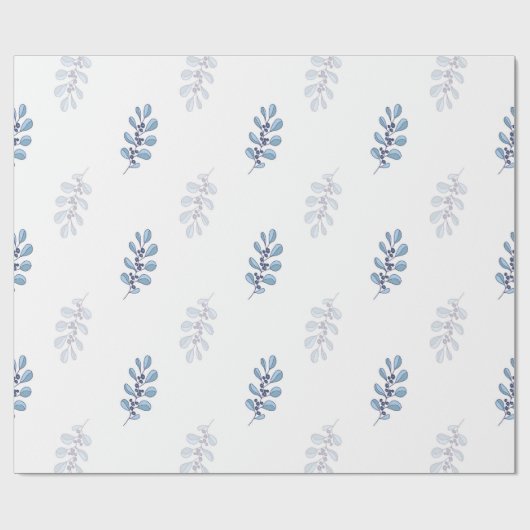 Ditsy Snowflake pattern backgrounds textures Cadeaupapier (Vlak)