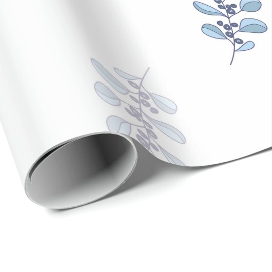 Ditsy Snowflake pattern backgrounds textures Cadeaupapier (Rol Hoek)