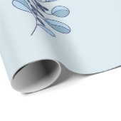 Ditsy Snowflake pattern backgrounds textures Cadeaupapier (Rol Hoek)