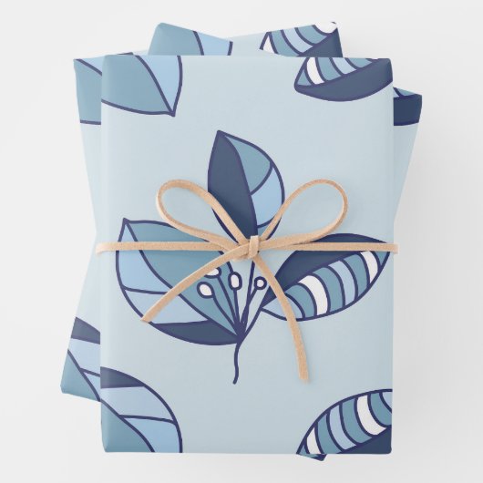 Ditsy Snowflake pattern backgrounds textures Inpakpapier Vel (In situ)