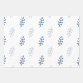 Ditsy Snowflake pattern backgrounds textures Inpakpapier Vel (Voorkant 2)