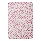 Ditsy Stippen Badmat (Voorkant Verticaal)