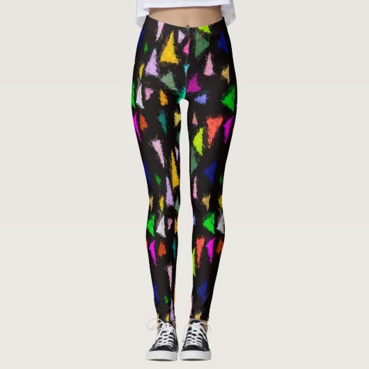 Ditsy Triangles Leggings (Voorkant)