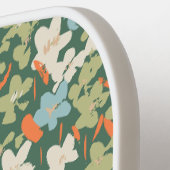 Ditsy Wildflower Meadow Jouw naam - #P240071 Pickleball Paddle (Links Detail)