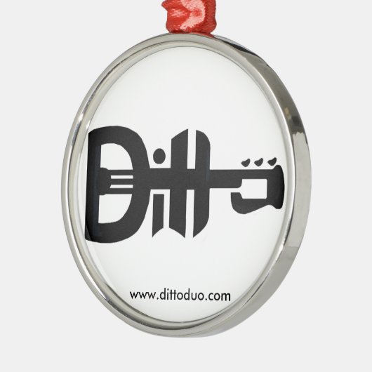 Ditto Acoustic Duo Ornament (Links)