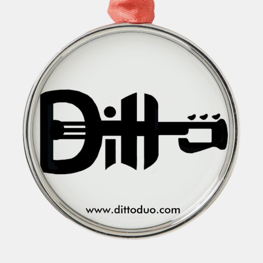 Ditto Acoustic Duo Ornament (Voorkant)