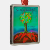 Ditto Duo kerstversiering. Iets fantastisch! Metalen Ornament (Rechts)