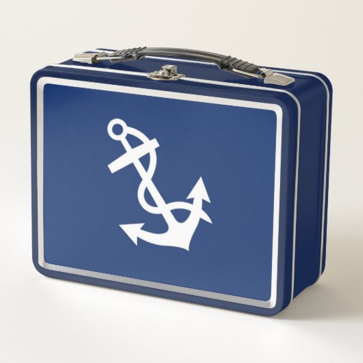Ditty Bag_White Anchor_boat & nautical geïnspireer (Voorkant)