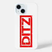 Ditz Stamp Case-Mate iPhone Case (Achterkant)