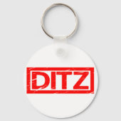 Ditz Stamp Sleutelhanger (Achterkant)