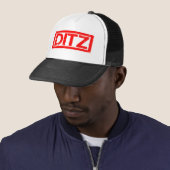 Ditz Stamp Trucker Pet (In situ)