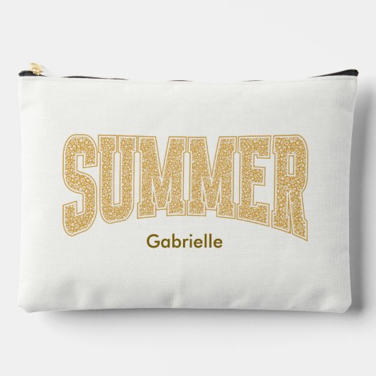 Ditzy Bloemen Zonsondergang Zomer Meisjes Reis Etui (Voorkant)