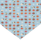 Ditzy Christmas Polkadots Tafelkleed (Gekanteld)